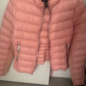 Women's Pink Puffer Jacket